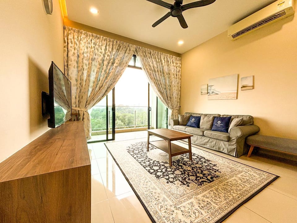 Living room, air conditioner