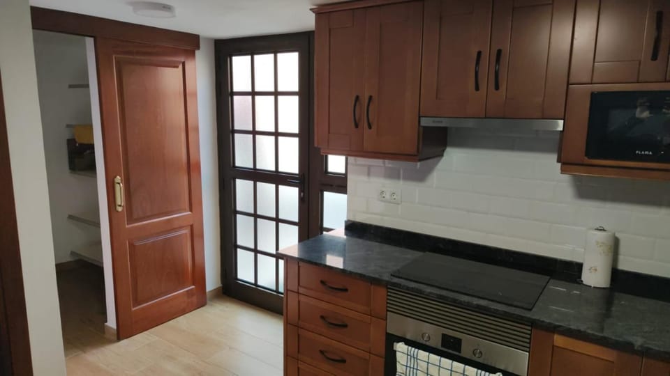 Kitchen or kitchenette, wardrobe