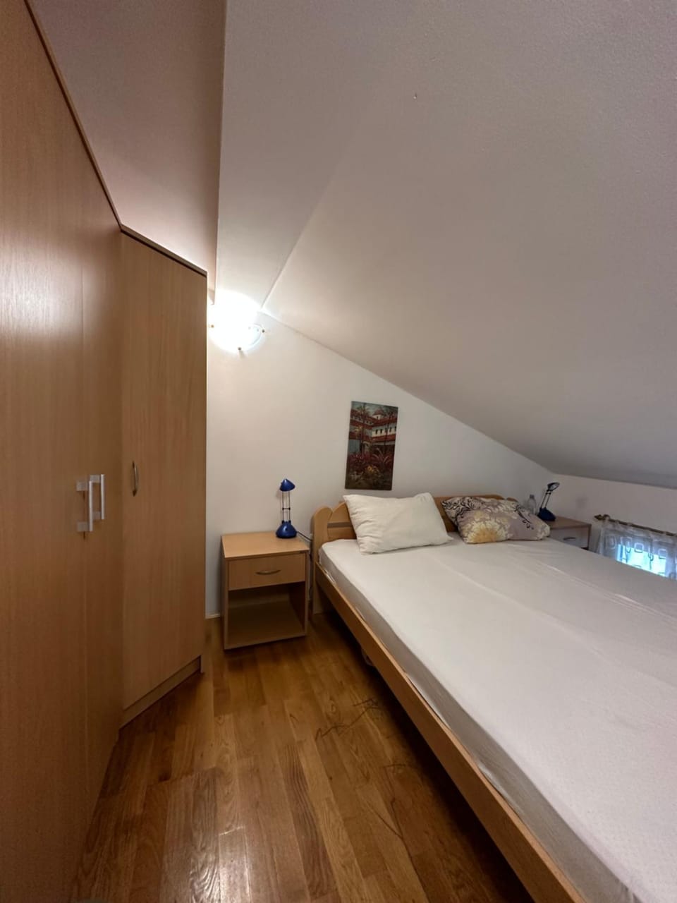 Bed, Bedroom, wardrobe