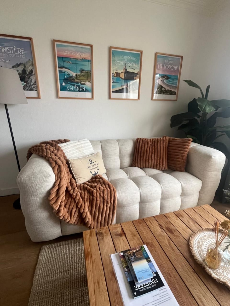 Cœur de Concarneau, appartement entier, proche centre, corniche et plage avec parking Apartment in Concarneau