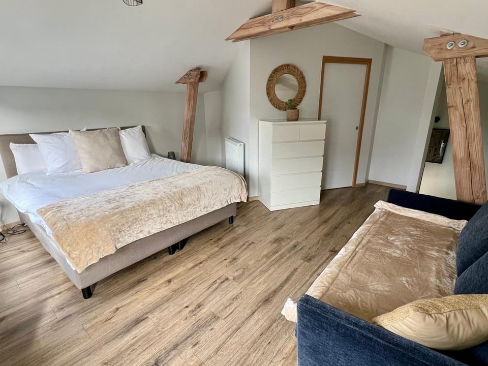 Villa Gaïa - 2 suites lits King size et salles de bain privatives - parking privé - 10 minutes Eurexpo - Aéroport - Groupama Stadium Villa in Auvergne-Rhône-Alpes