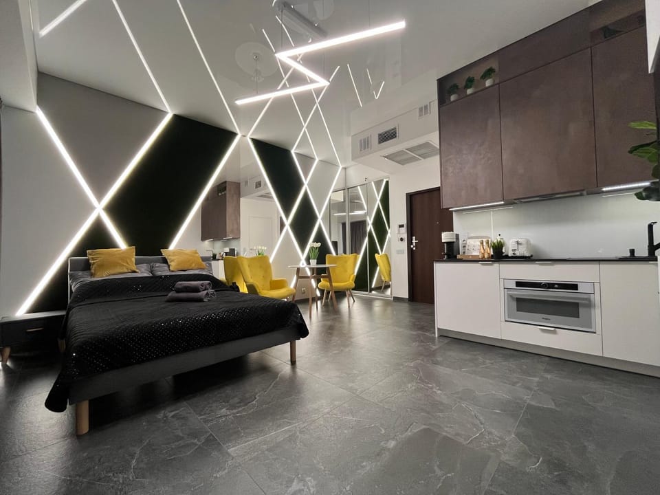 Hanza Tower - SCANDIA Apartment, 16 Floor, Sunset View Apartment in Szczecin