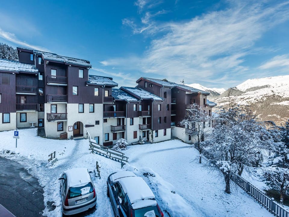 Appartement 2 pièces à 1min des pistes, balcon, casier à skis, parking gratuit, ménage inclus Apartment in Landry