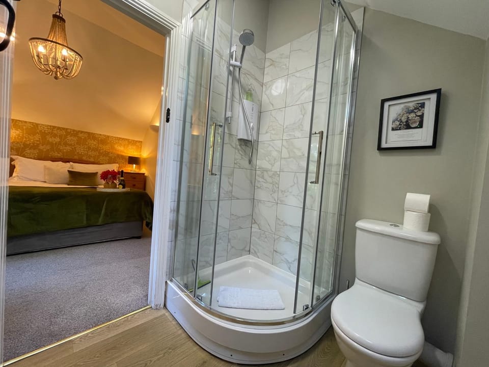 Shower, Toilet, Bathroom, heating, towels