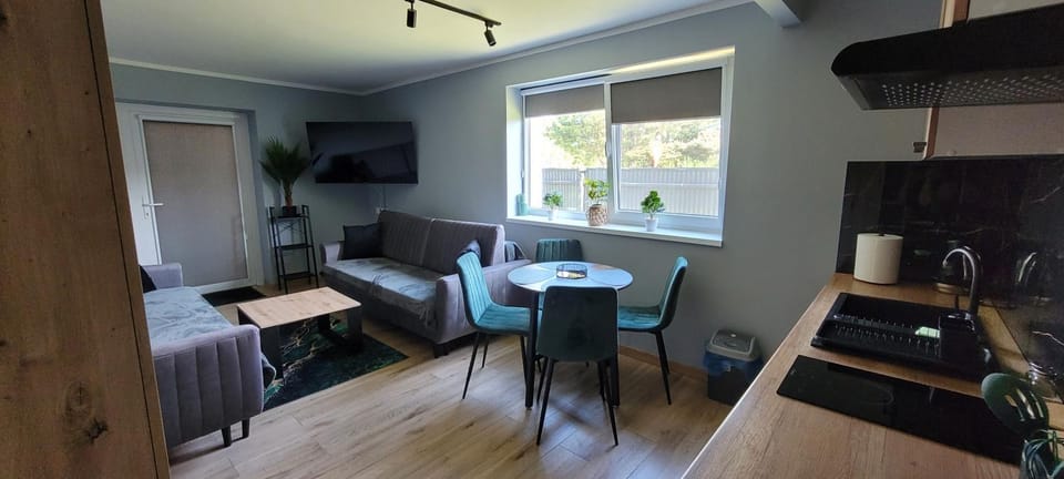 TV and multimedia, Kitchen or kitchenette, Seating area, Dining area