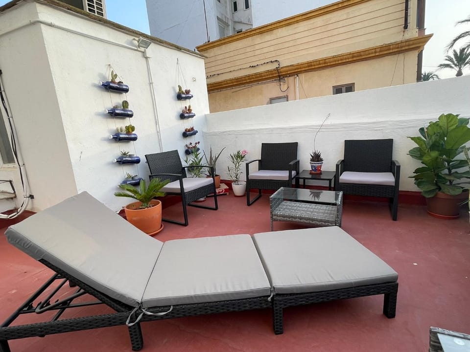 Centrally Located Spacious Private Apartment BuenaVista in Grao with Rooftop Apartment in Valencian Community
