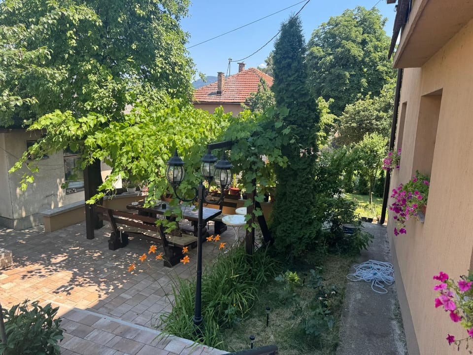 Patio, Spring, Day, Garden, Garden view