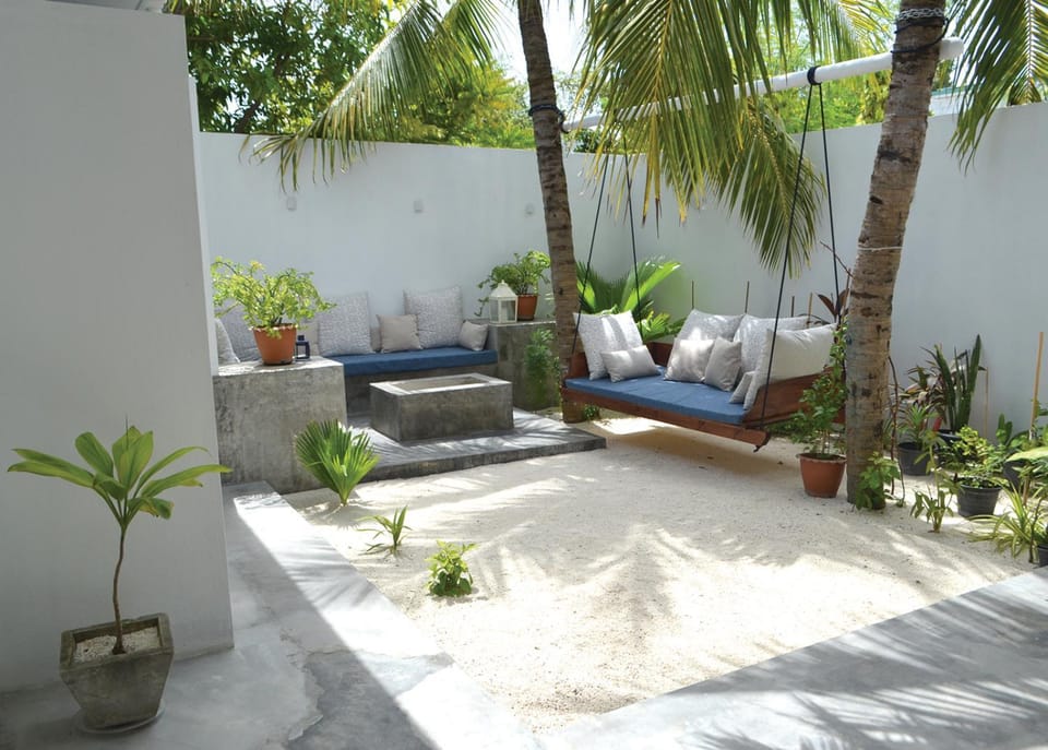 Property building, Garden, Garden view