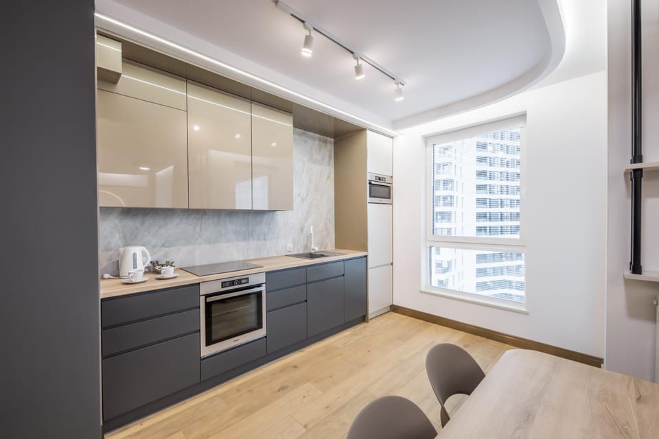 Kitchen or kitchenette, dishwasher, minibar, oven, pet friendly, stove