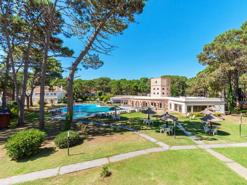 Property building, Day, Natural landscape, Garden, Garden, Garden view, Pool view, Swimming pool