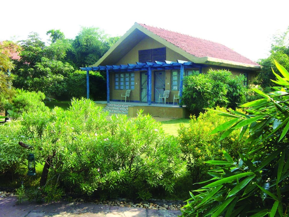 Property building, Garden view