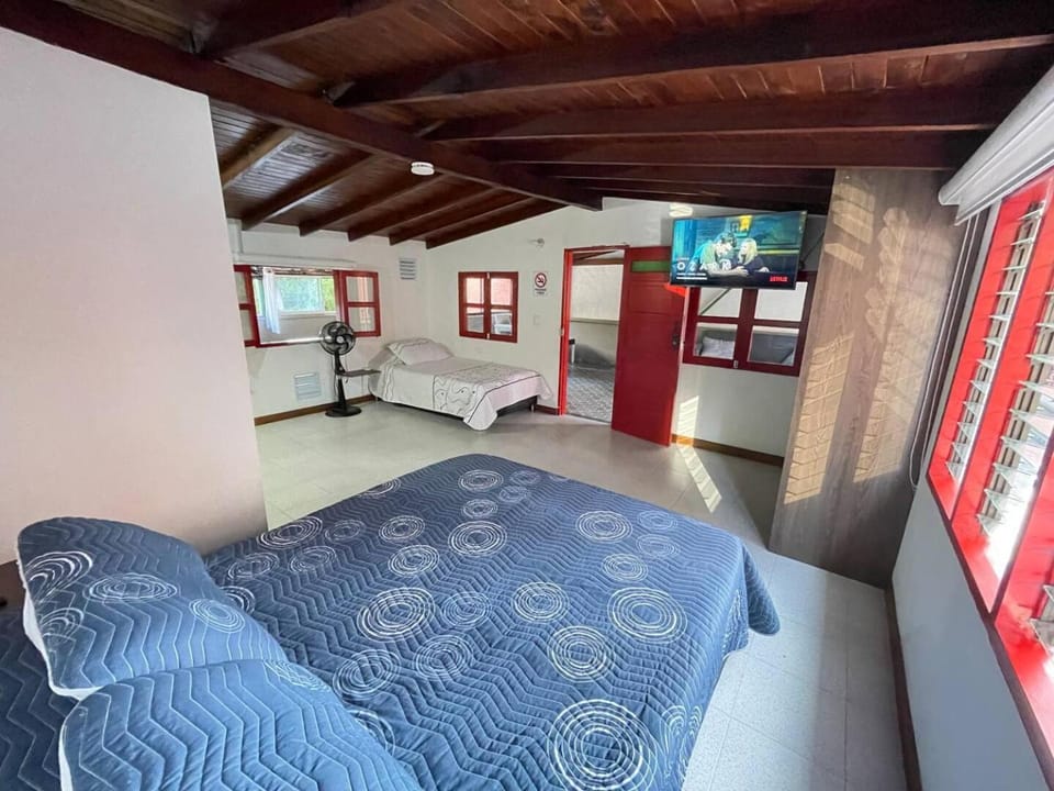 Bed, TV and multimedia, Bedroom
