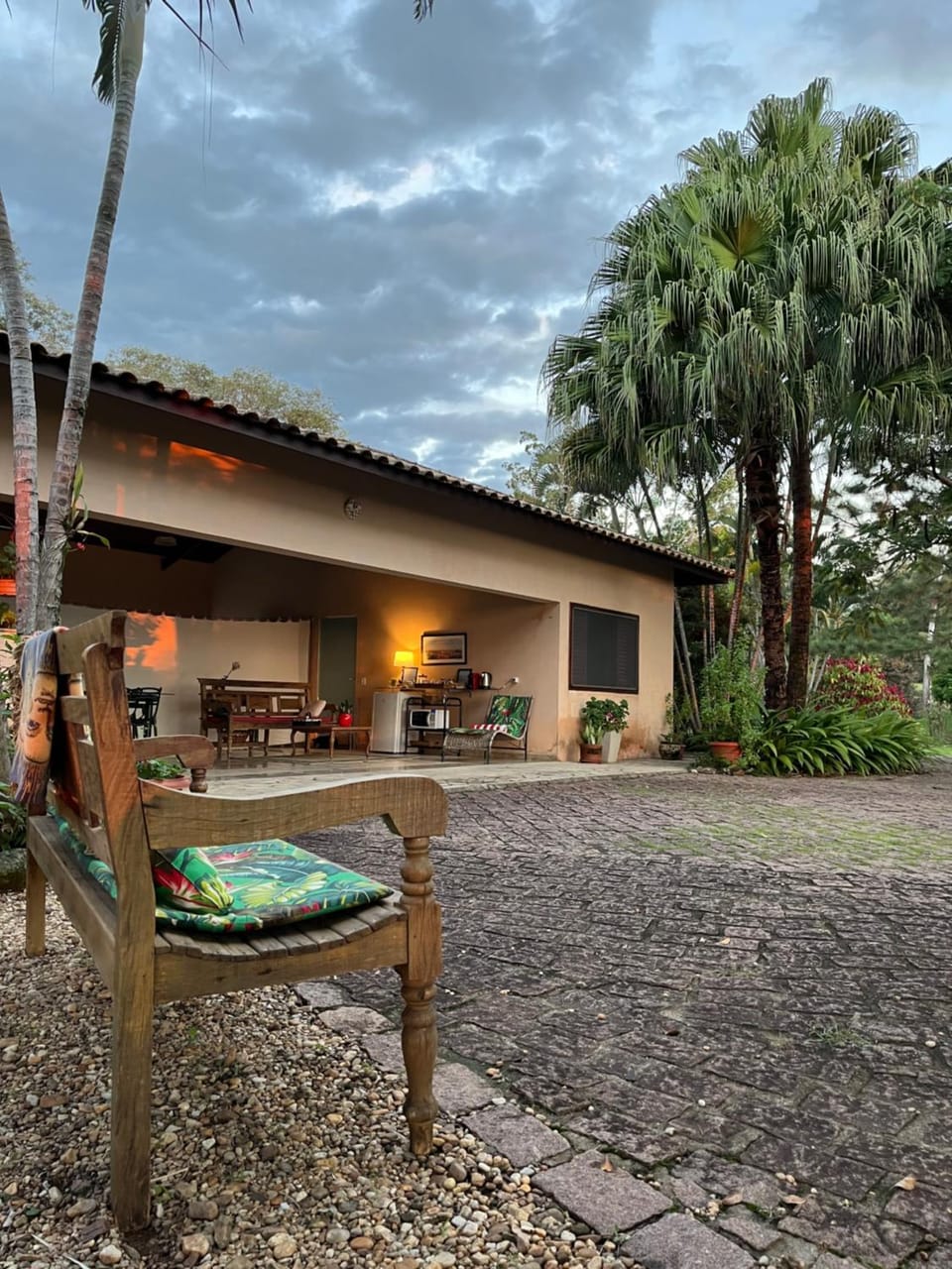 Property building, Patio, Day, Dining area