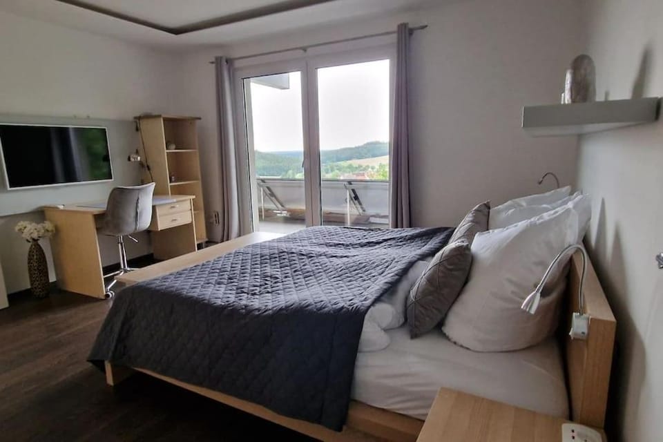 Idyllischen Ferienwohnung mit Weitblick und Sauna Apartment in Bavaria