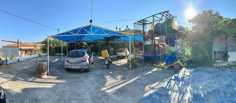 Children play ground, Parking