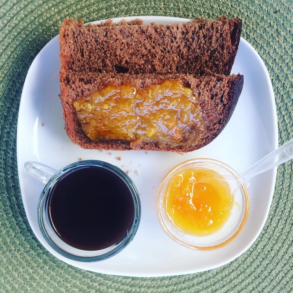 Buffet breakfast, Italian breakfast