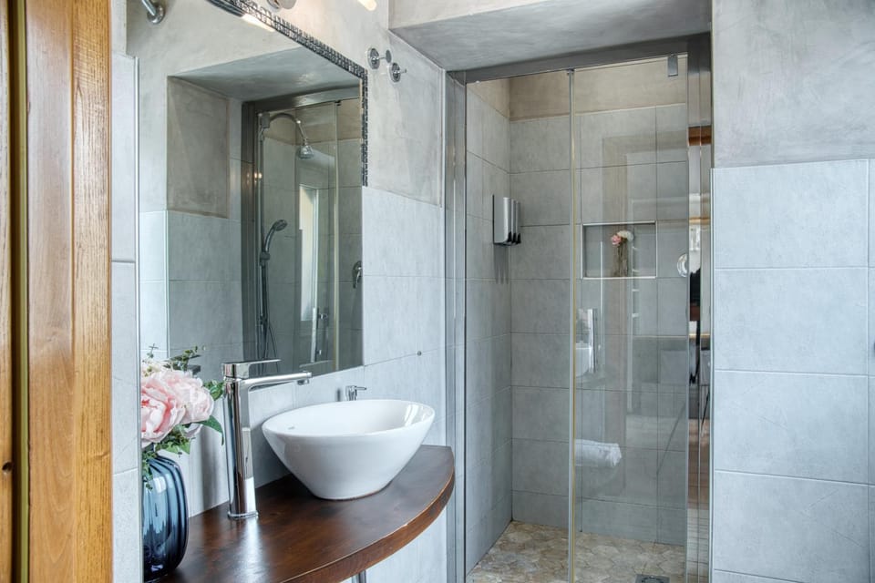 Shower, Toilet, Bathroom, towels