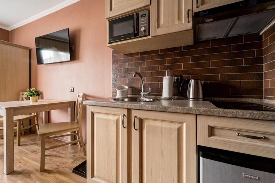 Kitchen or kitchenette, minibar, pet friendly, stove