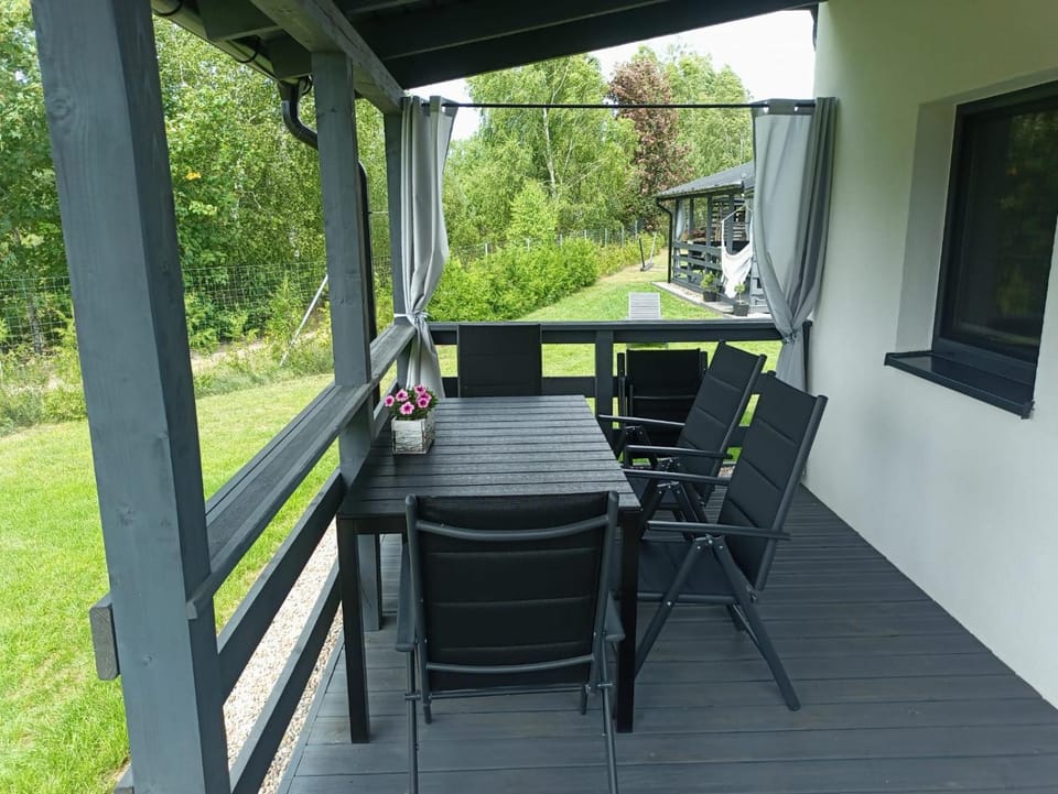 Domek na Kaszubach, Borowy Młyn, jezioro Gwiazda, sauna, 3 House in Pomeranian Voivodeship