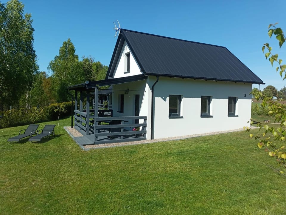 Domek na Kaszubach, Borowy Młyn, jezioro Gwiazda, sauna, 3 House in Pomeranian Voivodeship