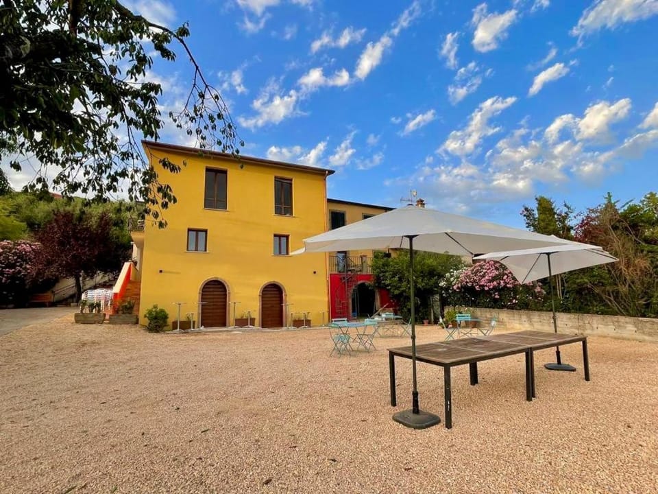 Property building, Patio, Day