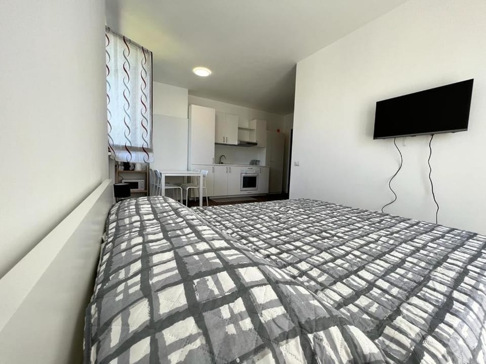 Bed, TV and multimedia, Photo of the whole room, minibar