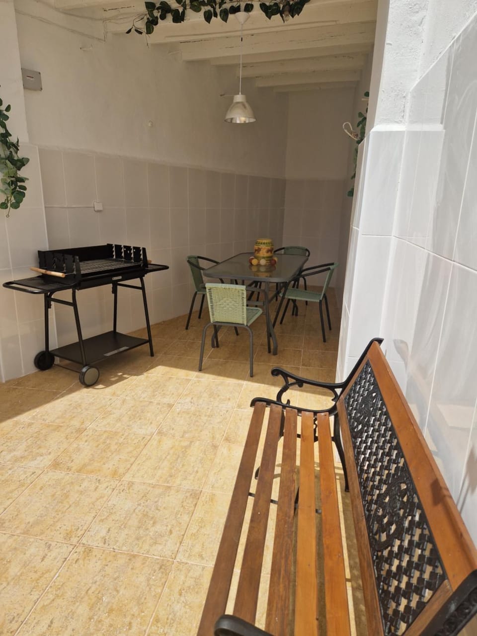 Patio, BBQ facilities