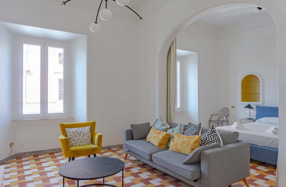 Living room, Bedroom