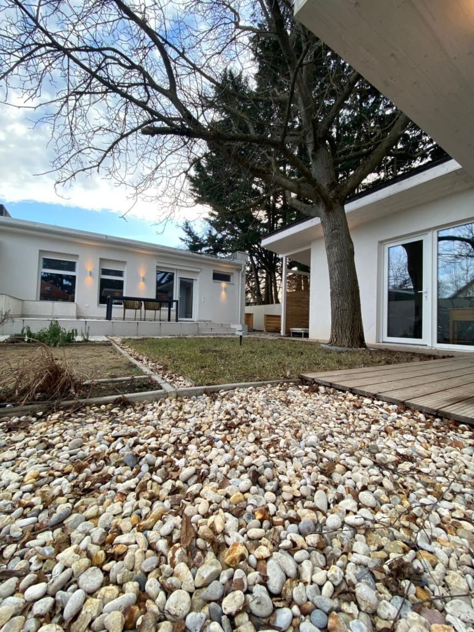 Property building, Garden