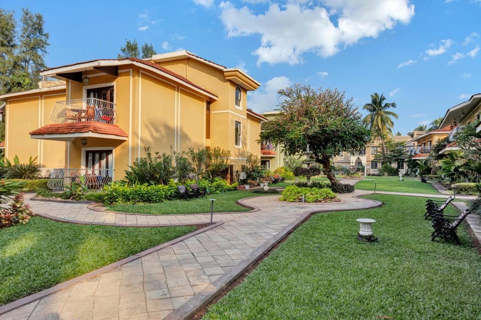 Property building, Garden