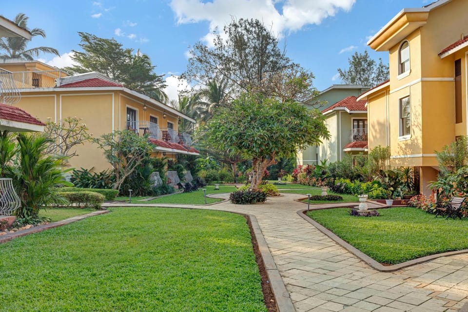 Property building, Garden
