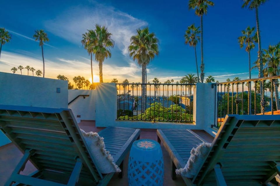 Ocean View Spanish Beauty Half Block to Beach House in La Jolla Shores