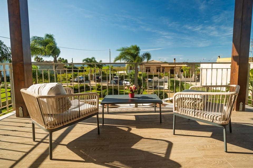 Summer, View (from property/room), Balcony/Terrace, Garden view, Landmark view, Sea view, Inner courtyard view