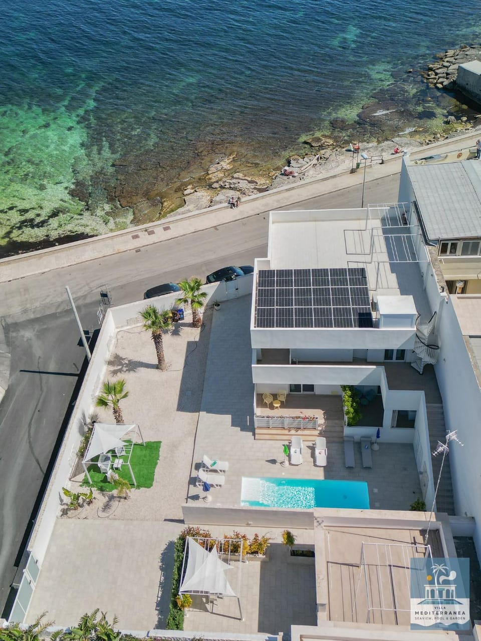 Bird's eye view, Balcony/Terrace, Beach, Pool view, Sea view, Swimming pool