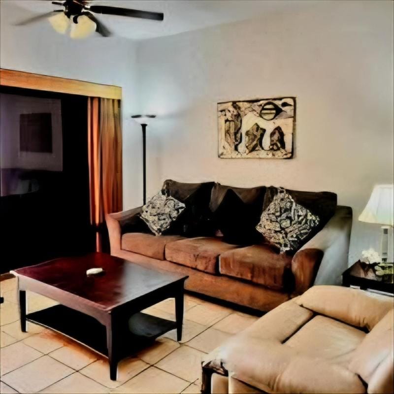 Ocean Front PRINCESA Resort D108-Sandy Beach-Ground Floor-HUGE Apartment in Rocky Point