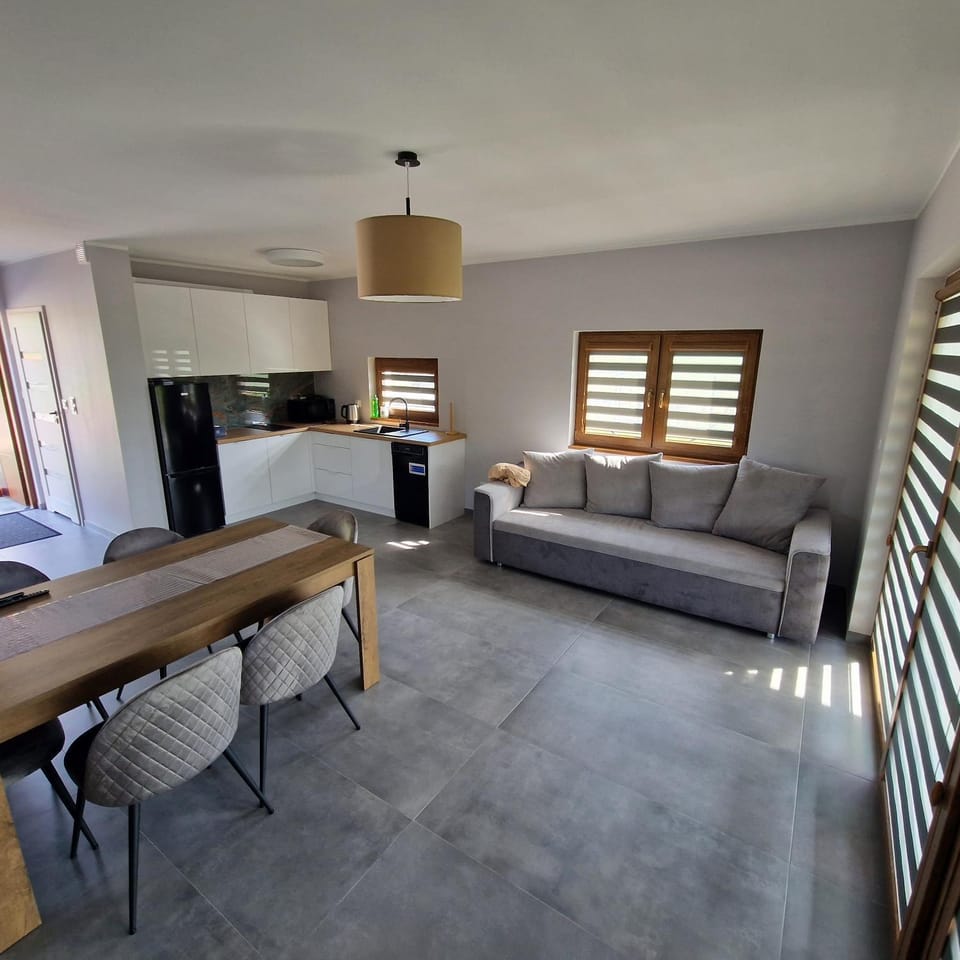 Kitchen or kitchenette, Living room, Seating area, Dining area, minibar, stove