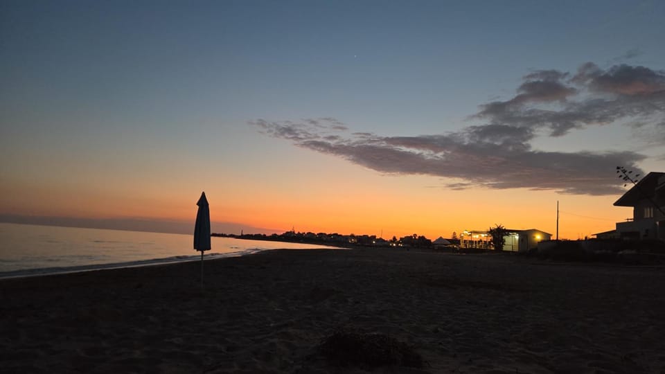 Sea view, Sunset