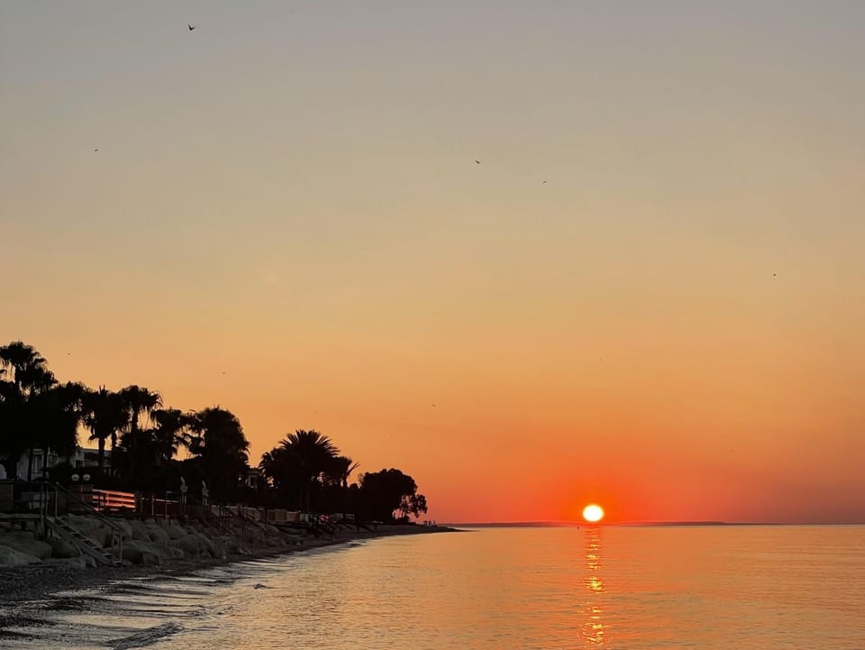 Beach, Sunrise, Sunset
