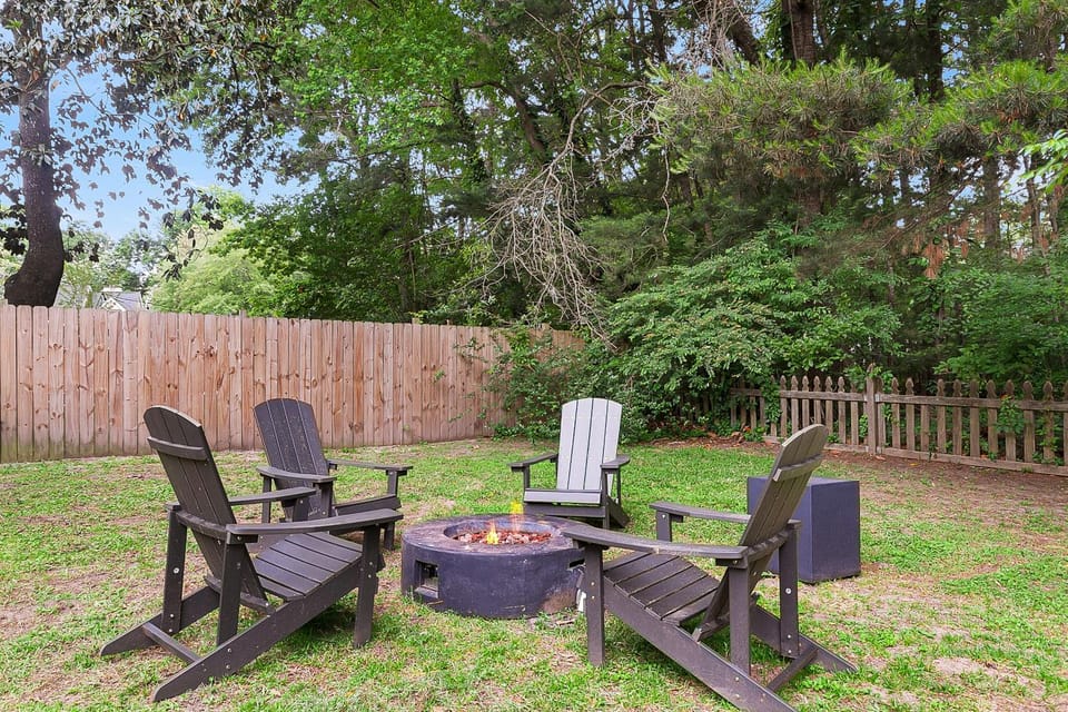 BBQ facilities, flat iron