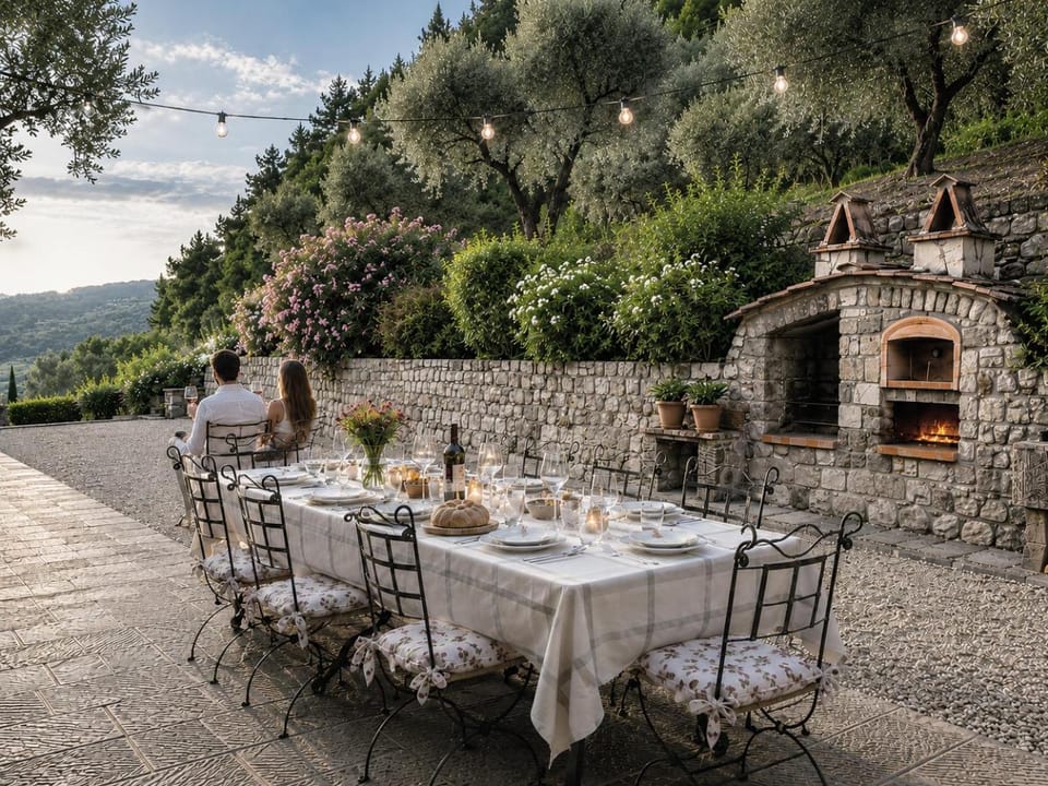Spring, Day, Dining area