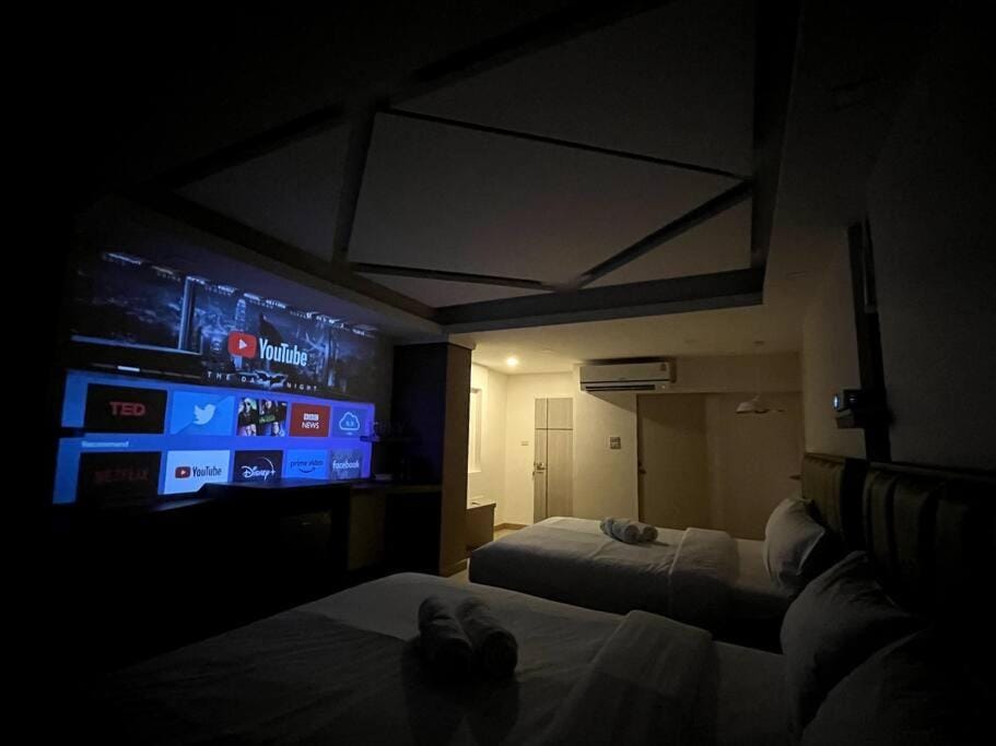 Bed, TV and multimedia