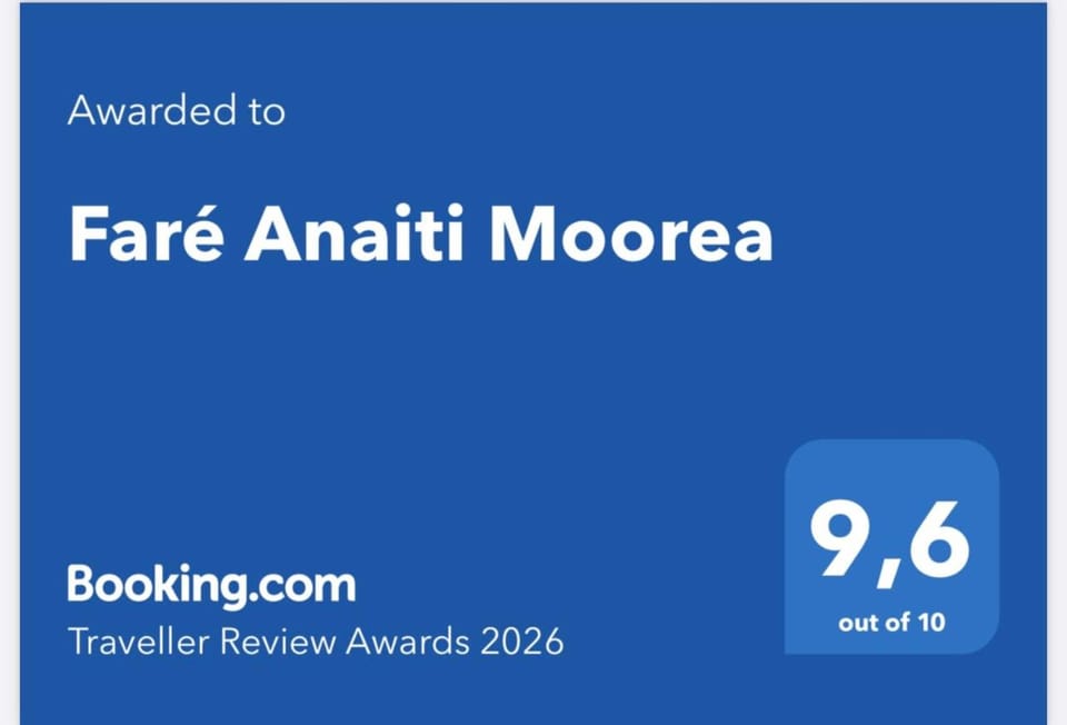 Faré Anaiti Moorea House in Moorea-Maiao