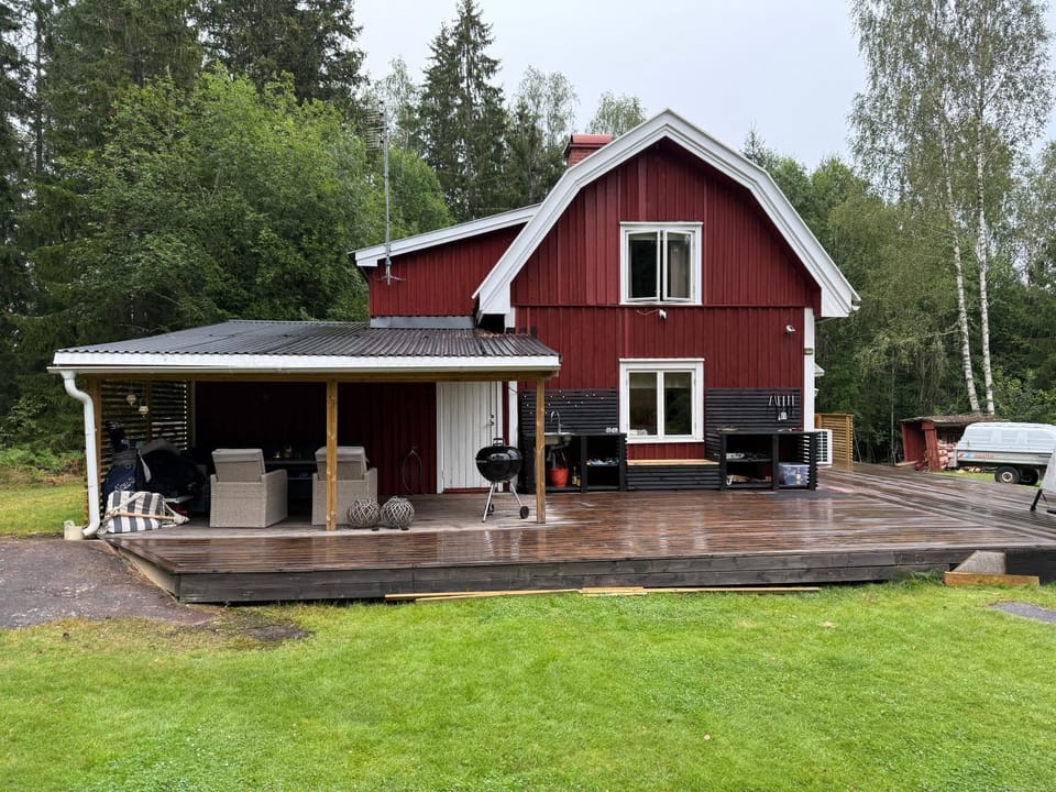 Torp ved Mårbacka (Helt hus til leie) Östra Ämtervik/ Sunne House in Sweden