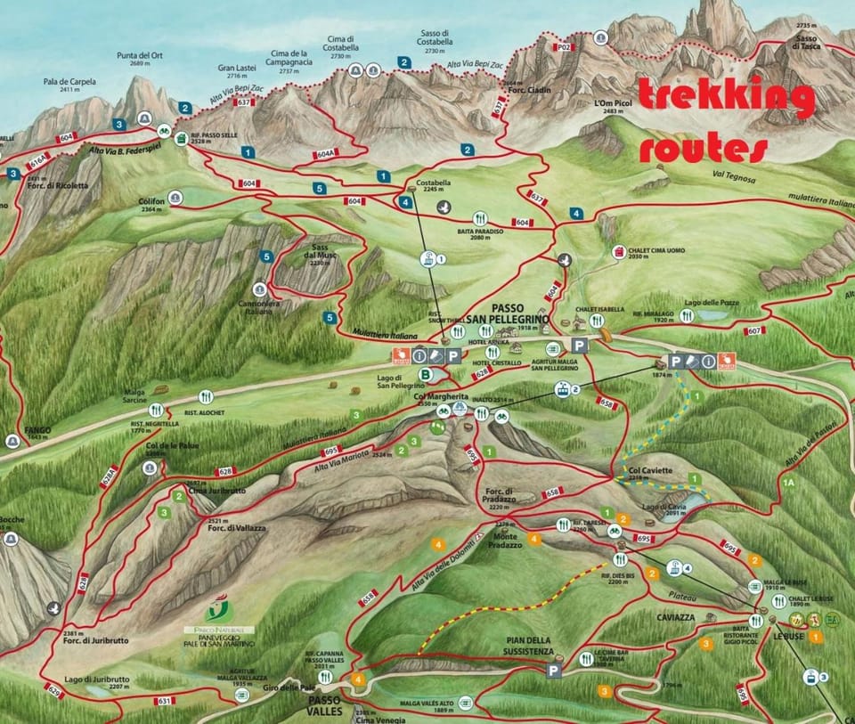 Casina Alpina trekking Passo S Pellegrino Apartment in Trentino-South Tyrol