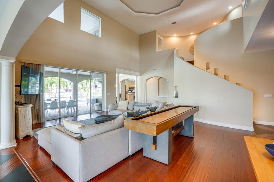 Pool & Boat Dock: Pet-Friendly Cape Coral Home House in Cape Coral