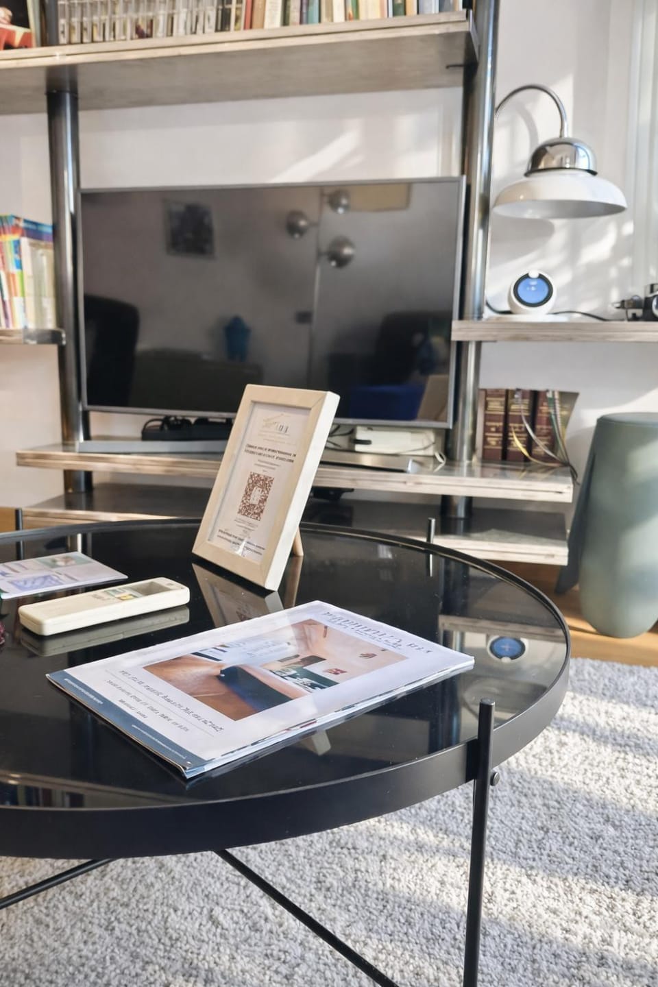 Library, Living room