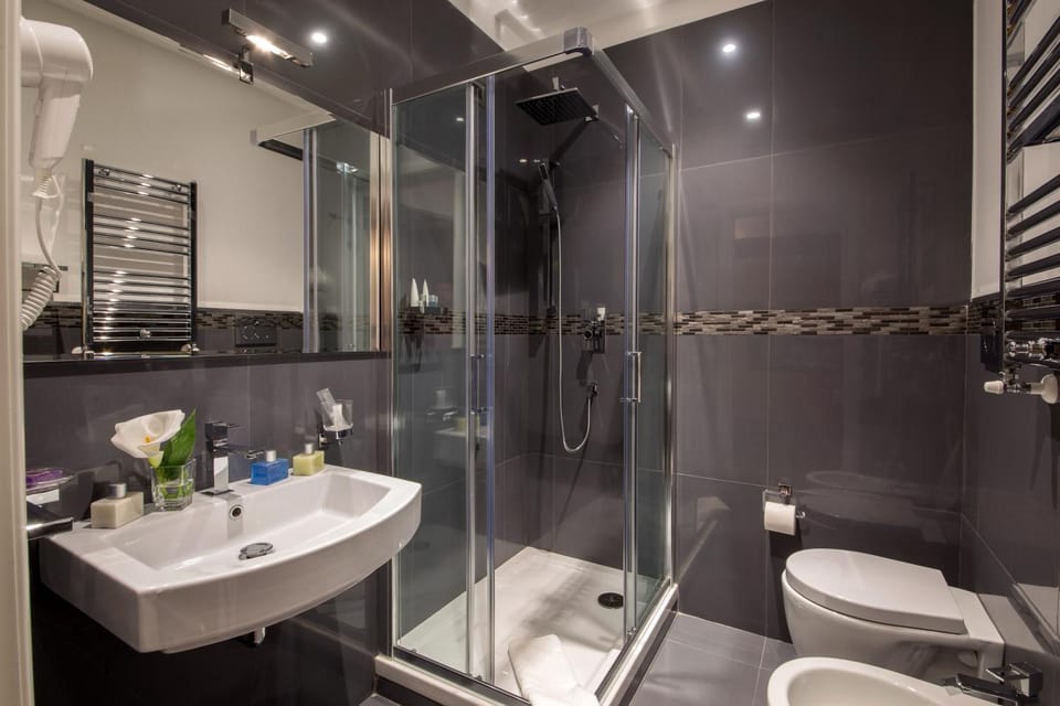 Shower, Toilet, Bathroom, Decorative detail, On site, Time of day