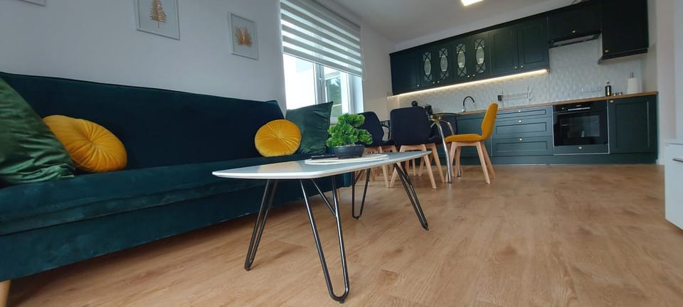 Kitchen or kitchenette, Living room, Seating area