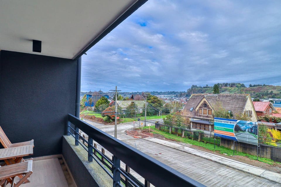 HOM I 1D1B, Wifi, Terraza, Calefacción eléctrica, Full equipado, Excelente ubicación y seguridad Apartment in Puerto Varas