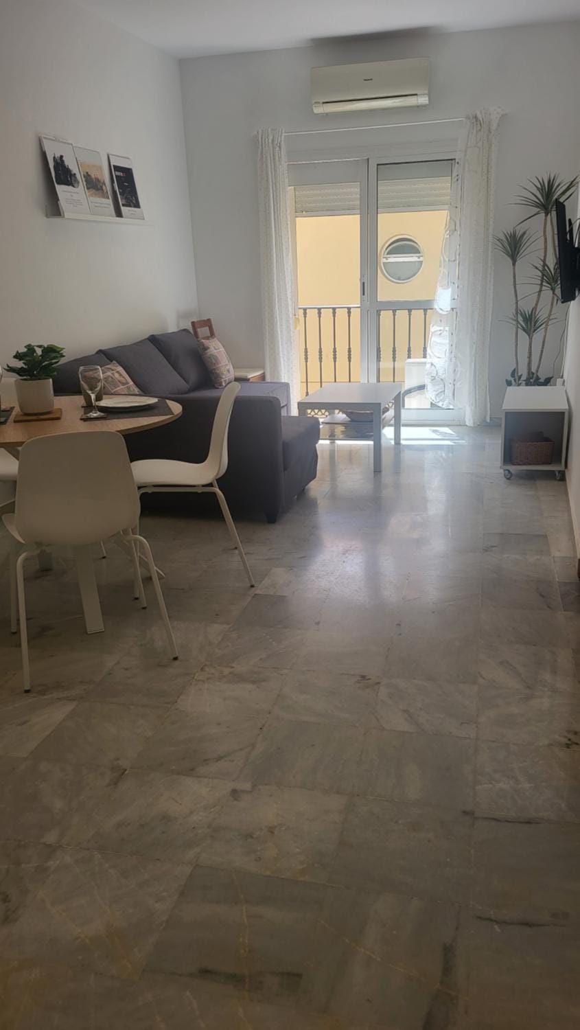 Living room, air conditioner